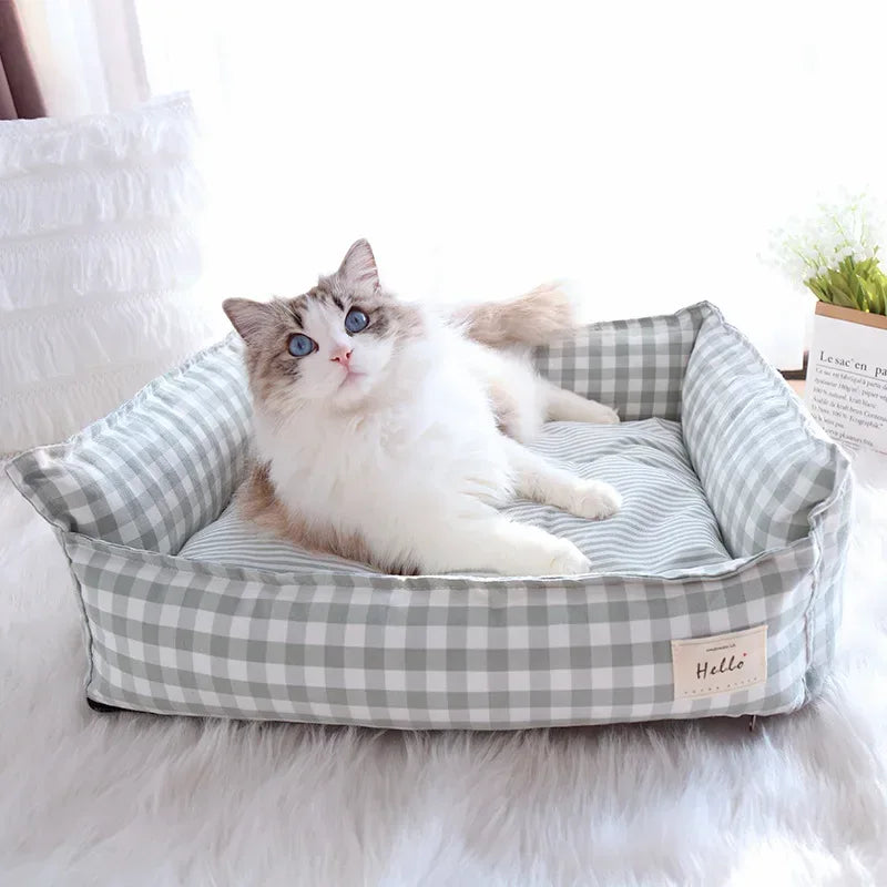 Bed For Dog Cats Puppy House Kennel For Indoor Dogs Small Medium Cat Pet Sofa Sleeping Bed Furniture Pet Supplies Accessories - Urbizia