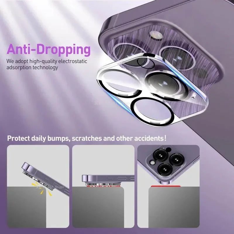 Camera Lens Protector for iPhone HD Tempered Glass Cover