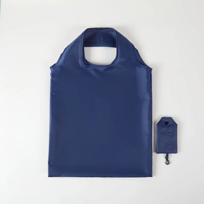 In The Case of Women's Solid-color Eco-friendly, Foldable and Reusable Shopping Bags for Polyester Travel Groceries