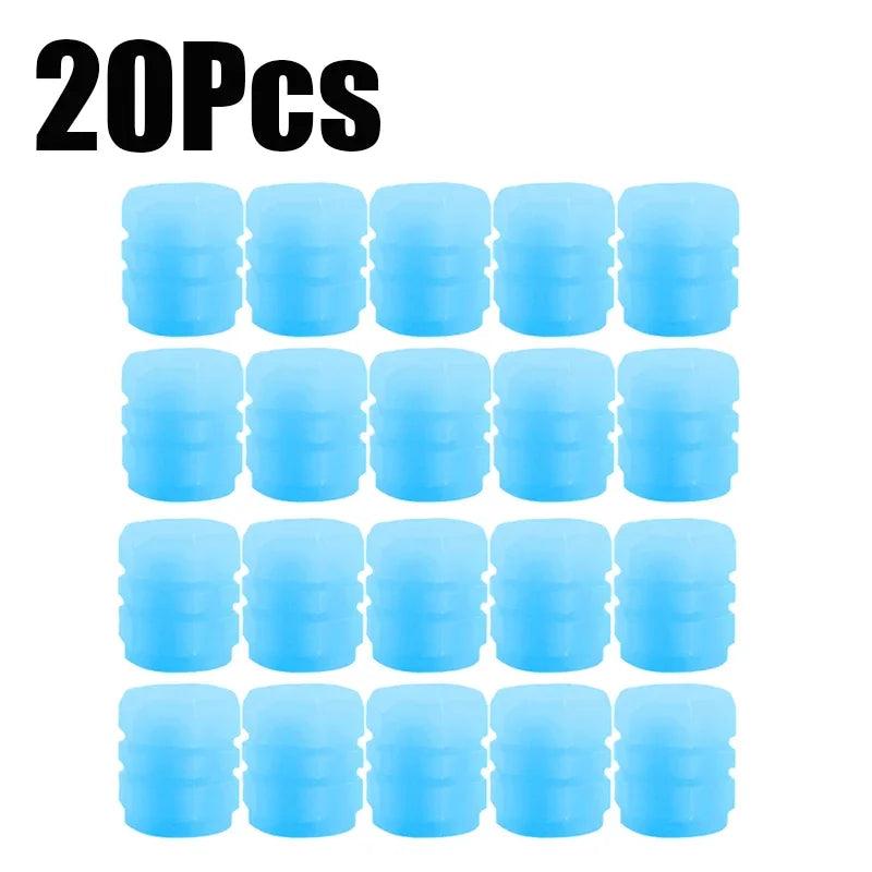 Luminous Fluorescent Car Tire Valve Stem Caps