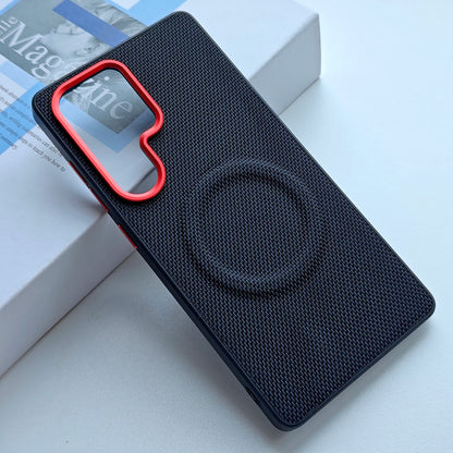 High End Business Magnetic Leather Phone Case for Samsung Galaxy S26 Ultra S26 Plus S25 Plus Edge for Wireless Charging Case