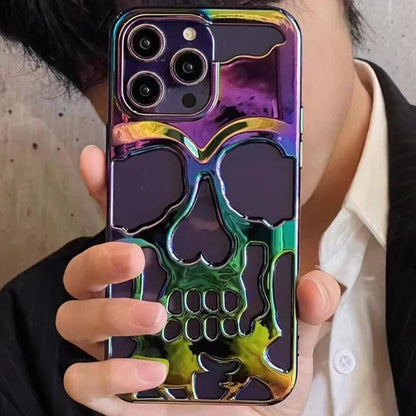 Skeleton Skull Shockproof Case for iPhone 16–11 Pro Max