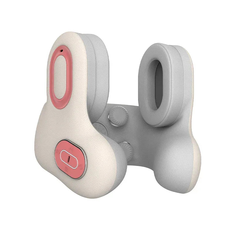 3in1 Neck Pillow for Travel, Bluetooth Noise-Canceling Headset with Neck Massager and Heat, U-Shape Memory Foam Airplane Pillows