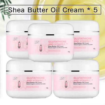 AILKE Whitening And Lightening Cream, For Face and Body, With Shea Butter Oil, Natural Intense Hydrating for Normal to Dry Skin