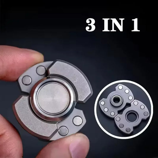 Metal Magnetic Slider Fidget Push Card Toy for Stress Relief