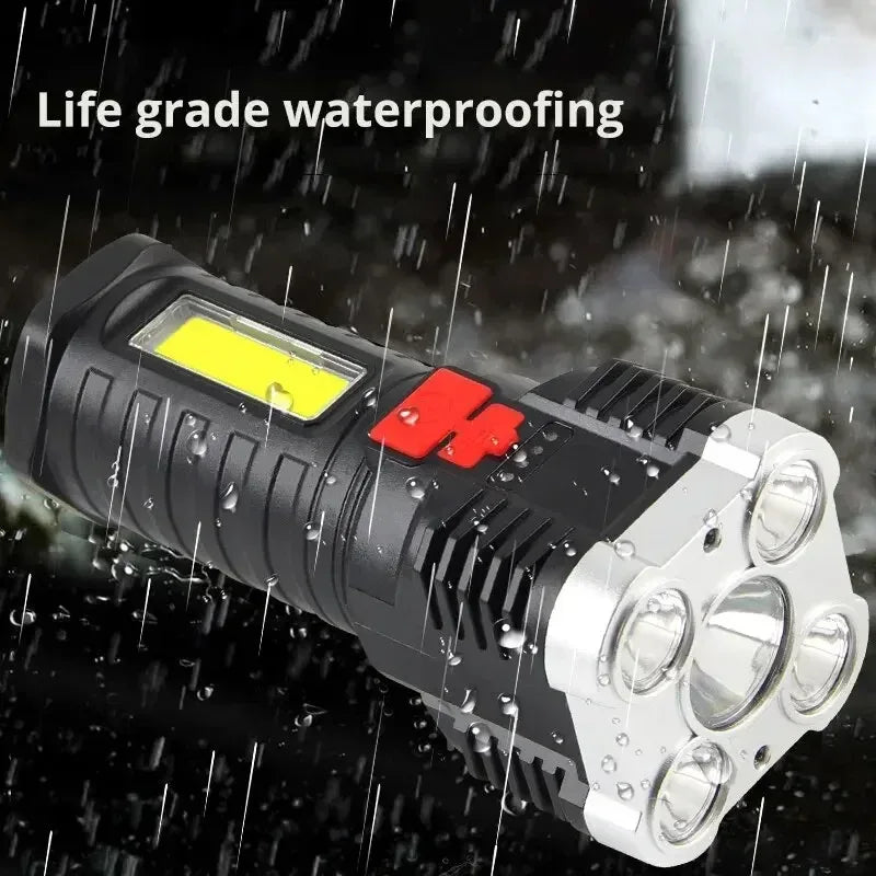 5LED Rechargeable Camping Spotlight - Urbizia
