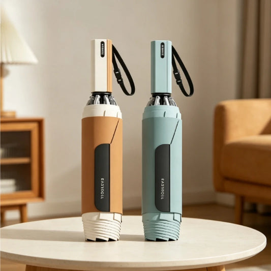 ZUODU Fully Automatic Reverse-Folding Umbrella Durable Wind-resistant Umbrella Rainproof UV Resistant Umbrella Sun Protection