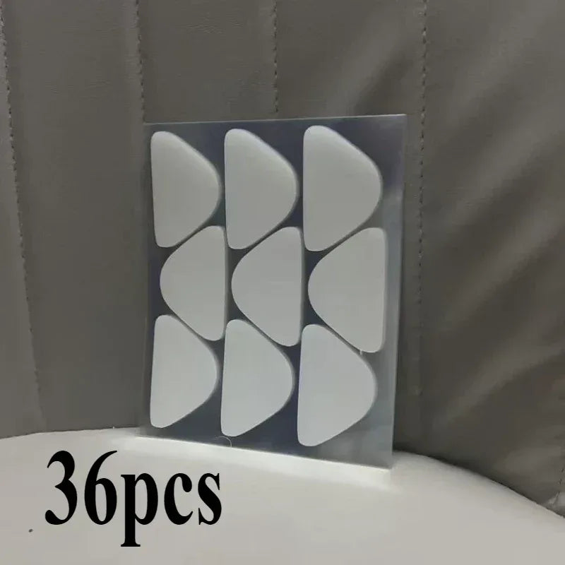 27/36/90PCS Forehead nasolabial fold patch PE material forehead and smile patterns transparent invisible nasolabial fold patch - Urbizia