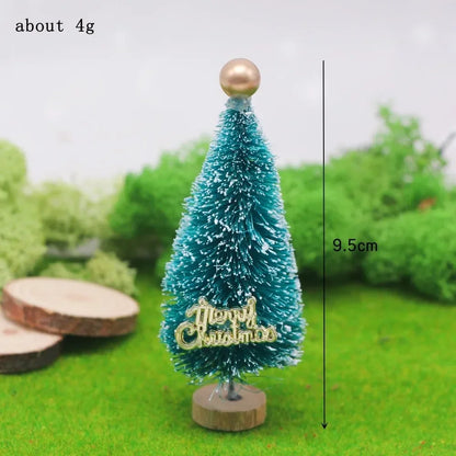 Decorated Mini Cedar Pine Christmas Tree