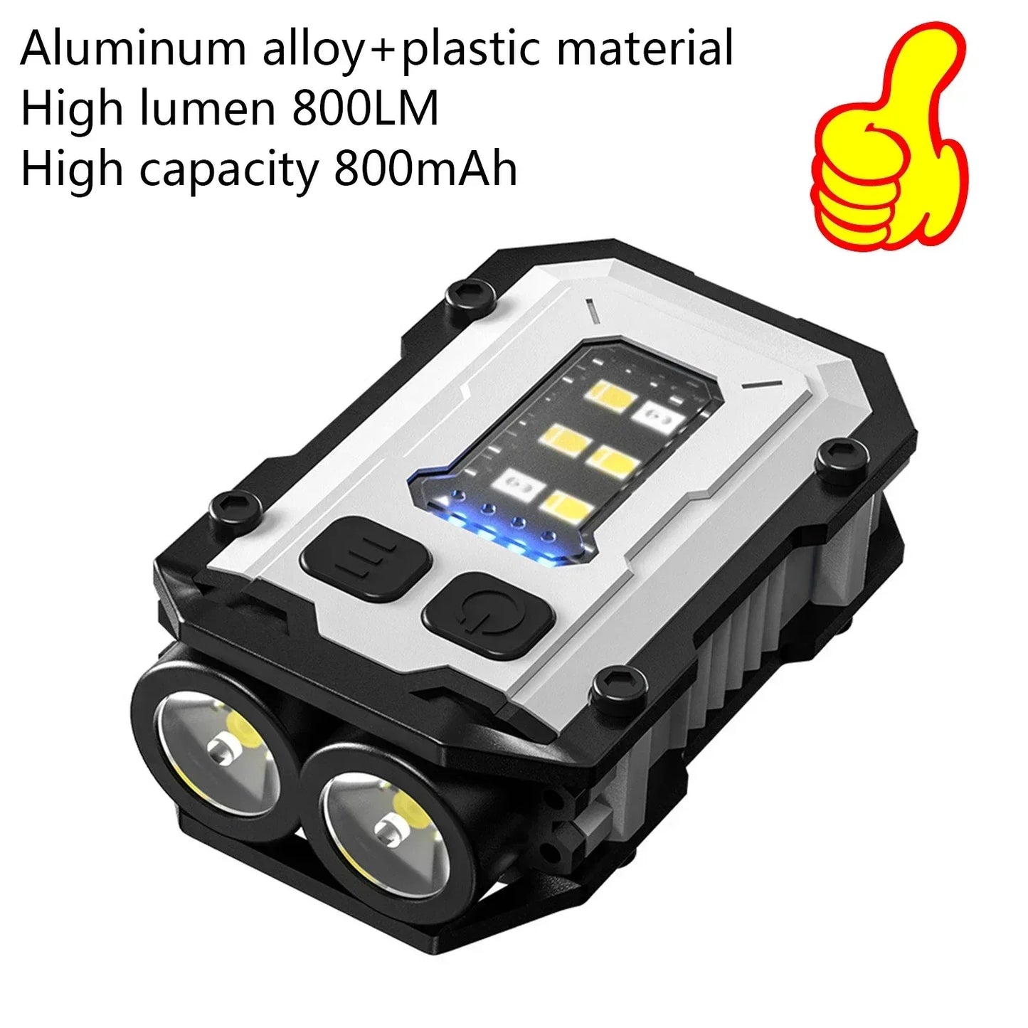 Mini USB Rechargeable LED Flashlight - Urbizia