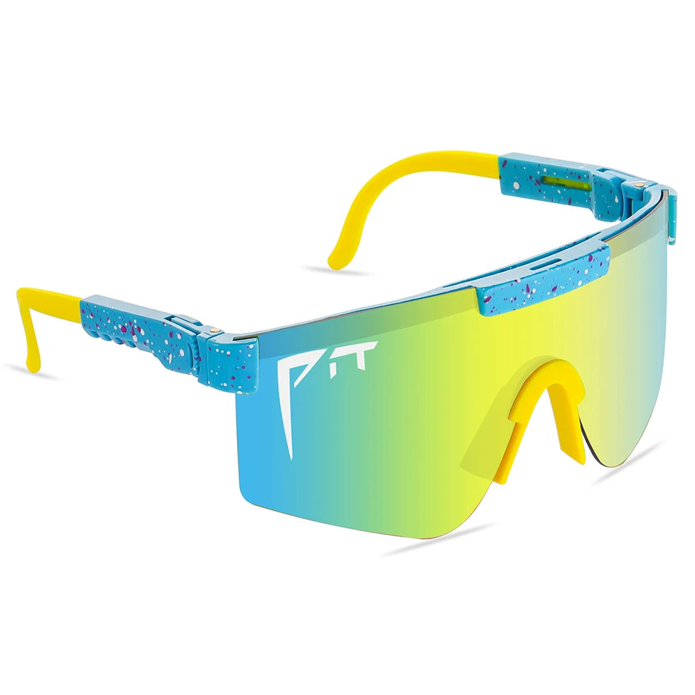 Youth Stylish Windproof Sunglasses Men Women Anti-Dust Colorful Goggles for Skateboard Cycling Hiking Running Outdoor Sports