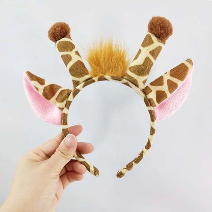 Halloween Giraffe Costume Set – Headband, Tie, Skirt & Gloves for Kids Cosplay & Party