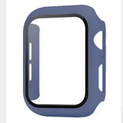 Tempered Glass+Case For Apple Watch 38-40mm 41mm 42mm 44mm 45mm 46mm Screen Protector Protective Cover iWatch 11 10 8 7 9 6 SE 5
