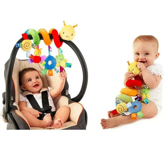 Cute Activity Musical Spiral Crib Stroller Toys