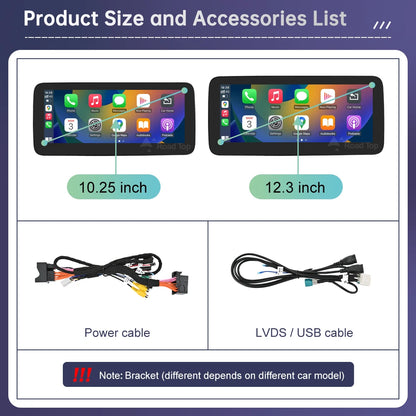 Linux Touch Screen for Mercedes Benz G Class W463 2013-2018 GPS With Wireless Carplay Android Auto Airplay Mirroring Car Radio