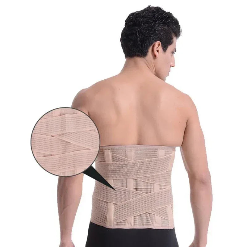 Breathable Lumbar Support Belt for Men & Women, Back Brace Immediate Relief from Back Pain, Herniated Disc, Sciatica, Scoliosis