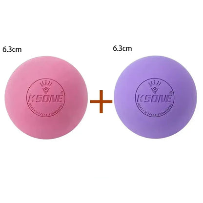 Rubber Fascia Massage Ball Lacrosse Balls Yoga Fitness Exerciser Deep Tissue Muscle Relaxation Foot Back Shoulder Healt Care - Urbizia