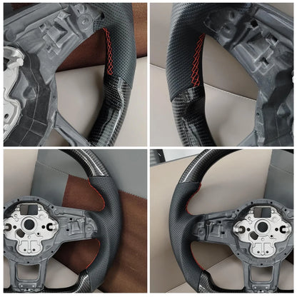 Sport Style Steering Wheel for Volkswagen Golf Mk7 7.5 Gti Gtr Gte Tiguan 2013-2019 Upgrade Accessories Interior Modification