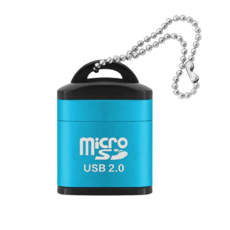 USB Micro SD Card Reader Chain TF Card Writer Mini Extend Memory Dongle Car Speaker Adapter Computer Laptop Music Play Converter