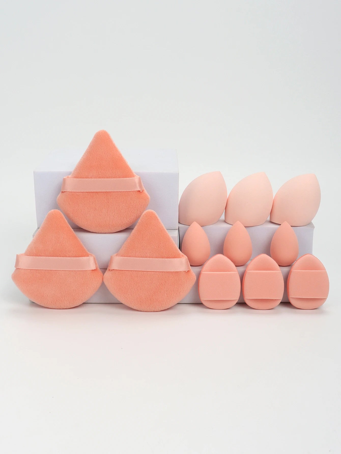12-Piece Makeup Sponge & Puff Set