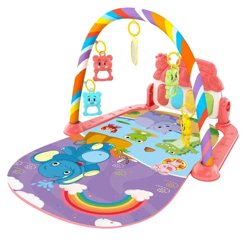 Musical Baby Activity Gym Rack Play Mat Kid Rug Puzzle Toy Gift