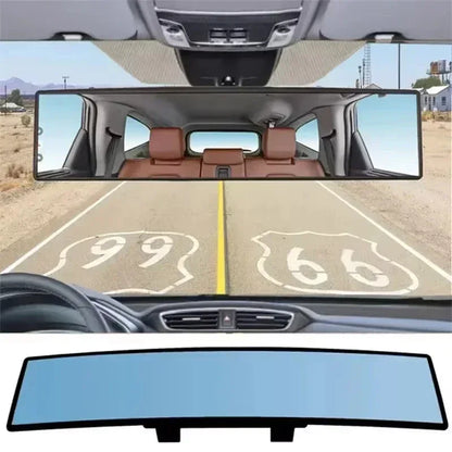 Car Baby Mirrors Interior Rear View Mirror Wide Angle Convex Rearview Mirror Anti Glare Large Vision Panoramic Auxiliary Monito - Urbizia