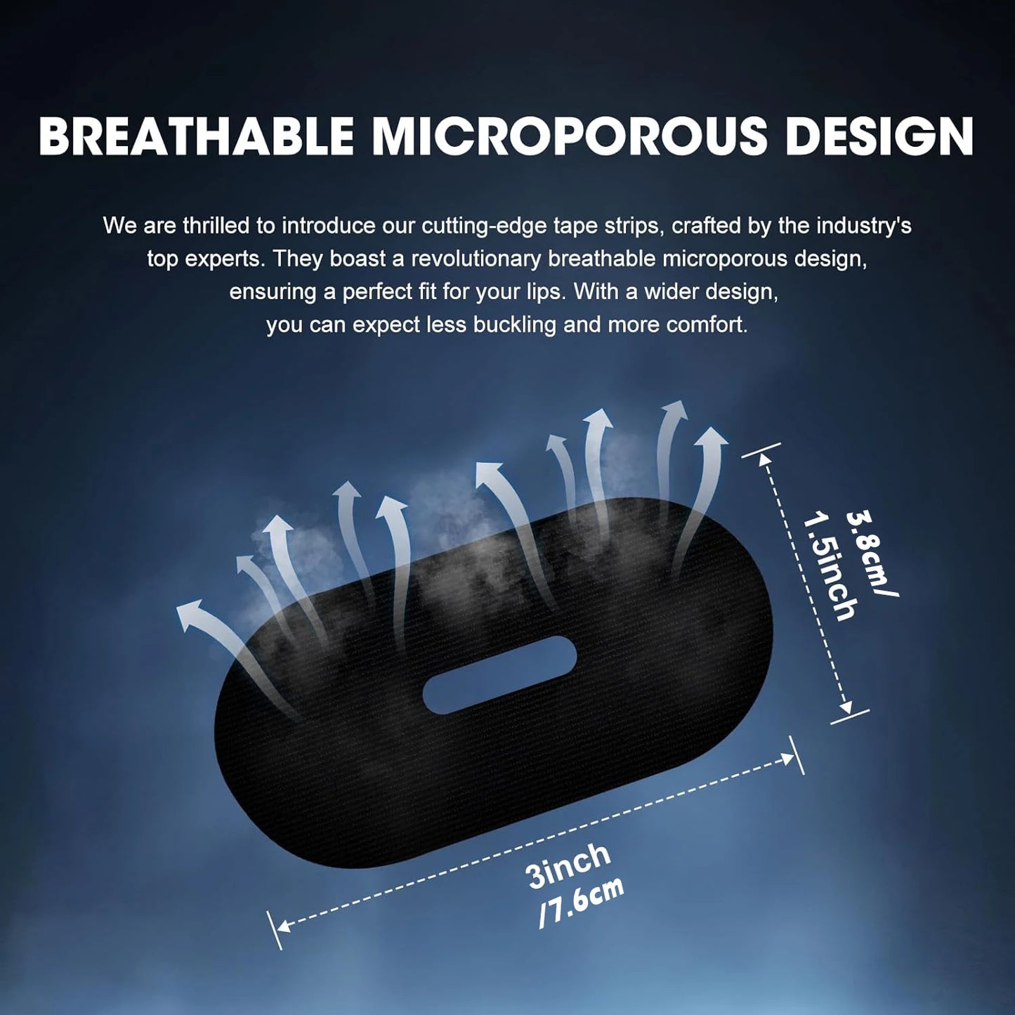 30/60Pcs Anti Snoring Mouth Tape Medical Grade Sleep Strips for Snoring Relief & Breathing Gentle Nasal Tape for Travel Home Use