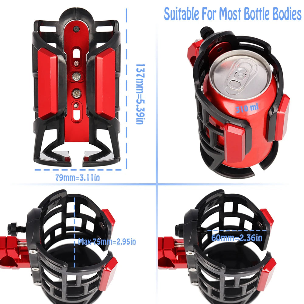 For Bmw R1250gs R1200gs R1300gs R1250/R1200 GS 1250/1200 LC ADV F800gs F750gs F650gs Motorcycle Accessories Bottle/Cup Holder