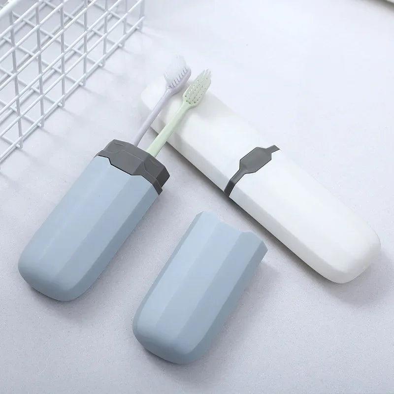 Multifunctional Storage Box for Toothbrush Travel Organizer