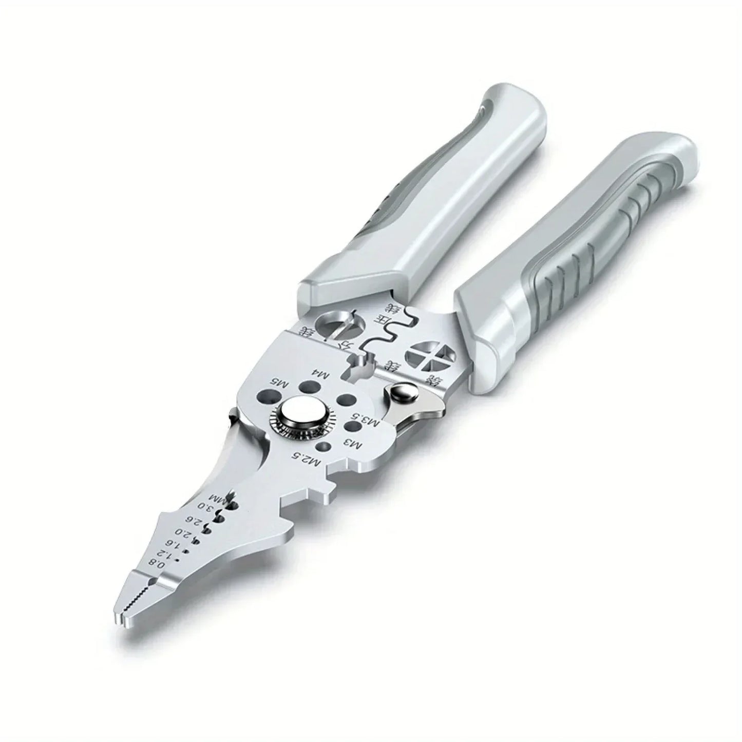8.5-Inch Multifunctional Wire Stripping Pliers - Urbizia