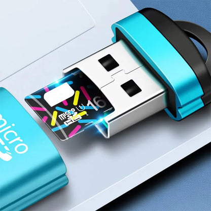 USB Micro SD Card Reader Chain TF Card Writer Mini Extend Memory Dongle Car Speaker Adapter Computer Laptop Music Play Converter