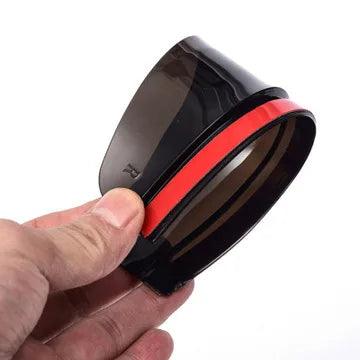 Carbon Fiber Car Rearview Mirror Rain Shield – 2-Pack