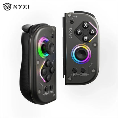 NYXI Hyperion 2 Wireless Game Controller Dual Hall Joystick 6-Axis Gyro RGB Turbo Programmable for Switch/OLED/PC/iOS/Android