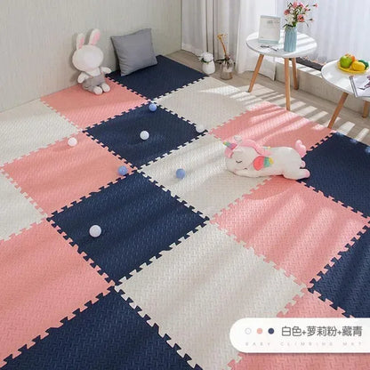 16pcs Foam Baby Play Mat – Interlocking Puzzle Floor Tiles - Urbizia