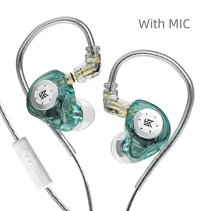 KZ EDX PRO Dynamic Earphones HIFI Bass Earbuds In Ear Monitor Sport Noise Cancelling Headset - Urbizia