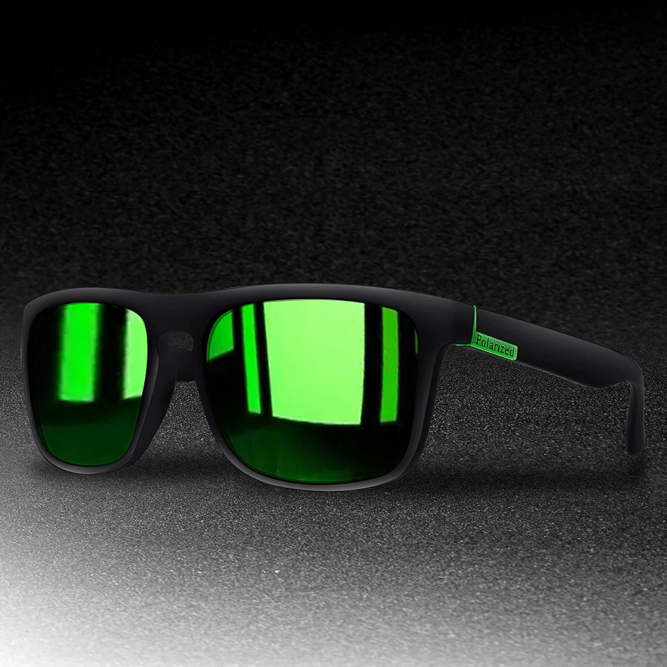 Retro Square Polarized Cycling Sunglasses UV400 Unisex
