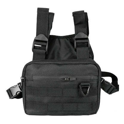 Outdoor Cycling Bag Lightweight Running Vest Backpacks Unisex Hiking Marathon Chest Rig Bag Storage Pocket Men Sports Chest Pack
