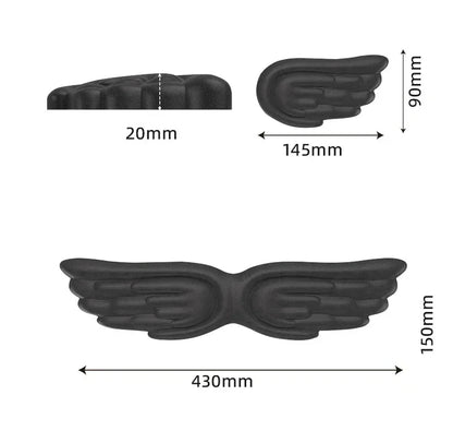 Mechanical Keyboard, Mouse, Wrist Rest, Computer Keyboard, Laptop, Angel Wing, Memory Foam, Mouse Pad Wrist Support - Urbizia