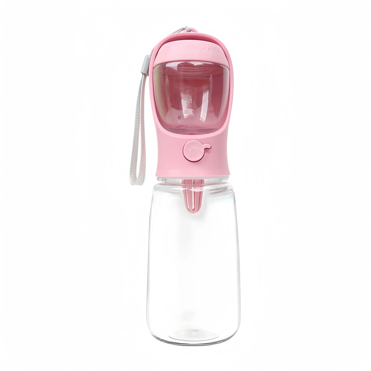 Dog Cat Portable Feeding and Watering Supplies Portable Food Grade Material Dog Travel Pet Water Cup Bottle With Food Dispenser - Urbizia