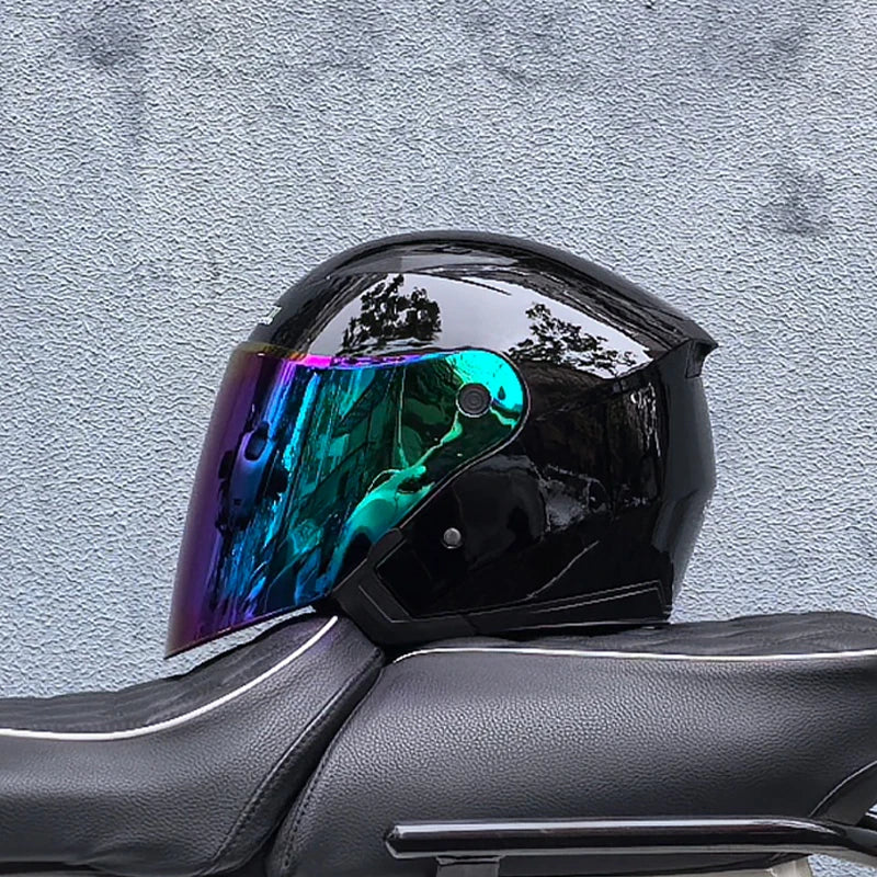 Motorcycle Helmet Male Female Four Seasons capacete para motocicleta cascos para moto Double Lens