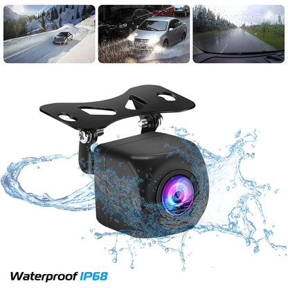 ESSGOO Universal AHD Car Backup Parking Reverse  Camera Night Vision Car Rear View Reverse Camera IP68 Waterproof 120° Wide View