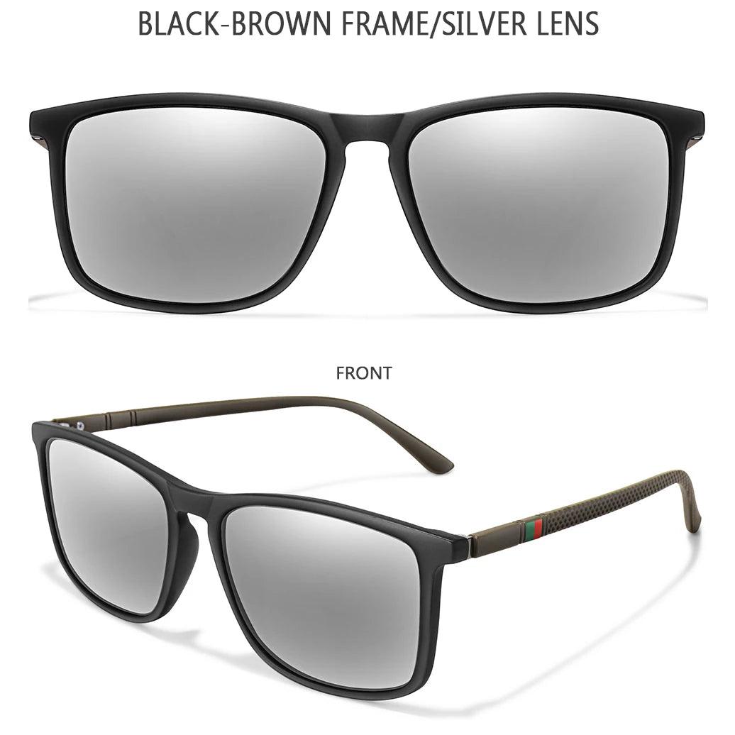 Luxury Square Polarized Cycling Sunglasses UV400