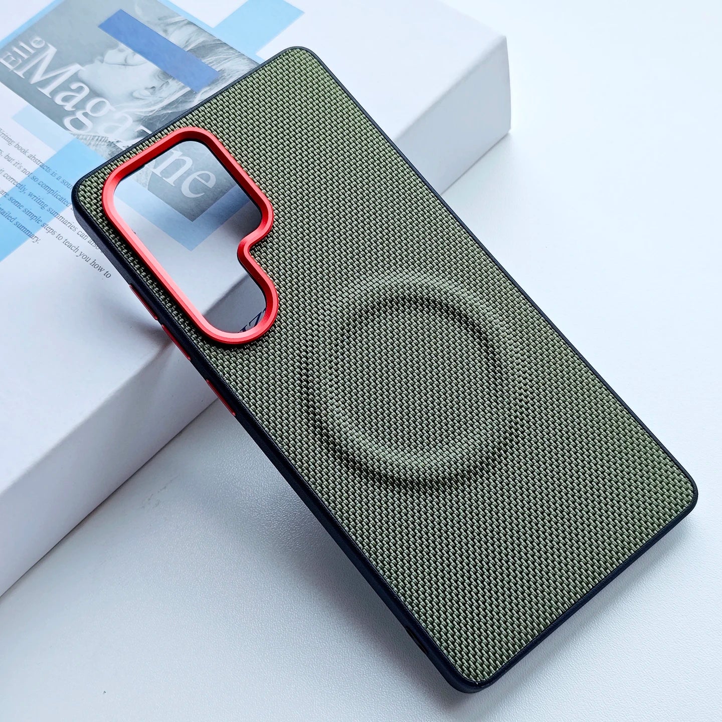 High End Business Magnetic Leather Phone Case for Samsung Galaxy S26 Ultra S26 Plus S25 Plus Edge for Wireless Charging Case