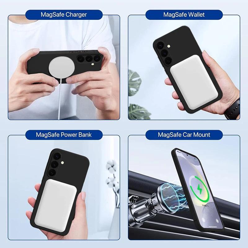 MagSafe Magnetic Soft Case for Samsung Galaxy