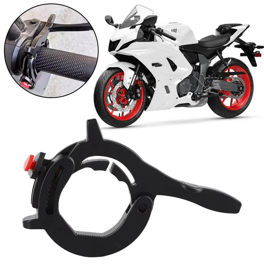 Motorcycle Cruise Control Throttle Lock Universal Lightweight Hand Grip Lock Clamp Motorcycle Accelerator Assist Grips