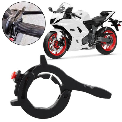 Motorcycle Cruise Control Throttle Lock Universal Lightweight Hand Grip Lock Clamp Motorcycle Accelerator Assist Grips