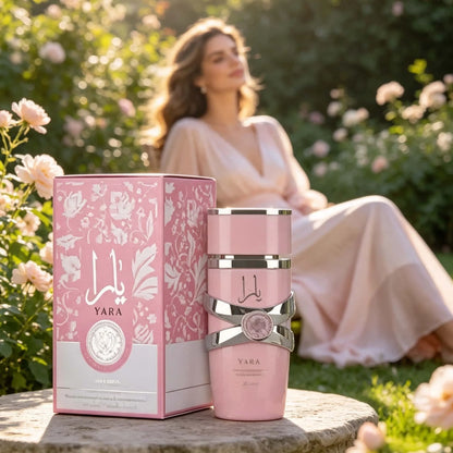 YARA LATTAFA Berry On Top Give Me Gourmand Eau De Parfum 100ML Long Lasting Sweet Juicy Strawberry Milky Cream Dessert Fragrance Women Perfume Cute 3D Strawberry Whipped Cream Cup Bottle Fruity Gourmand Scent Birthday Holiday