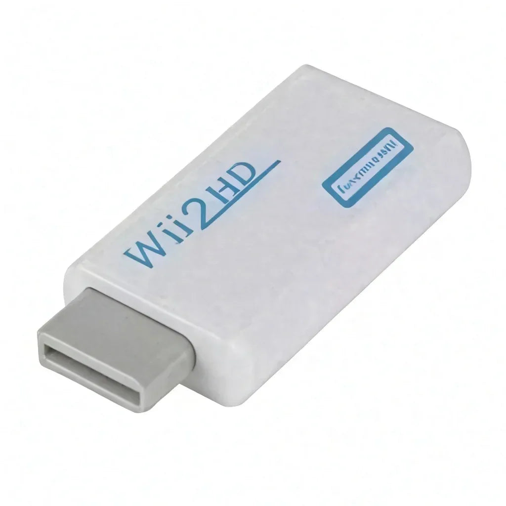 Wii to HDMI Converter with 3.5mm Audio Adapter for HDTV