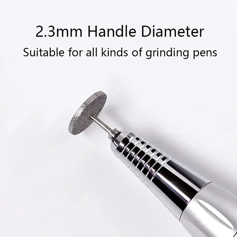 Electric Nail Drill Bits Sanding Nail Polishing Head Disc Manicure Tools Portable Nail Polishers Dead Skin Removing Manicure