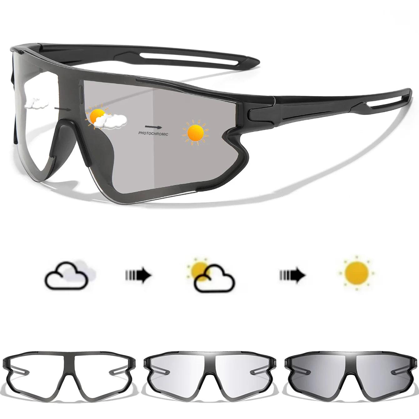 Photochromic Windproof Motorcycle & Cycling Goggles